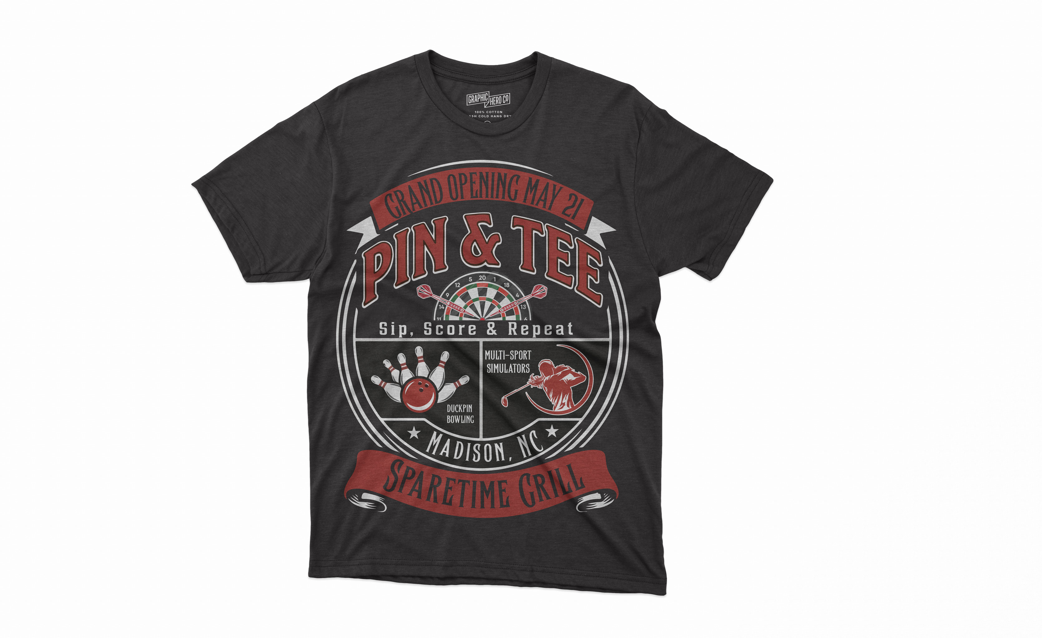 T-shirt Design by design_agree for Pin & Tee | Design #37148810