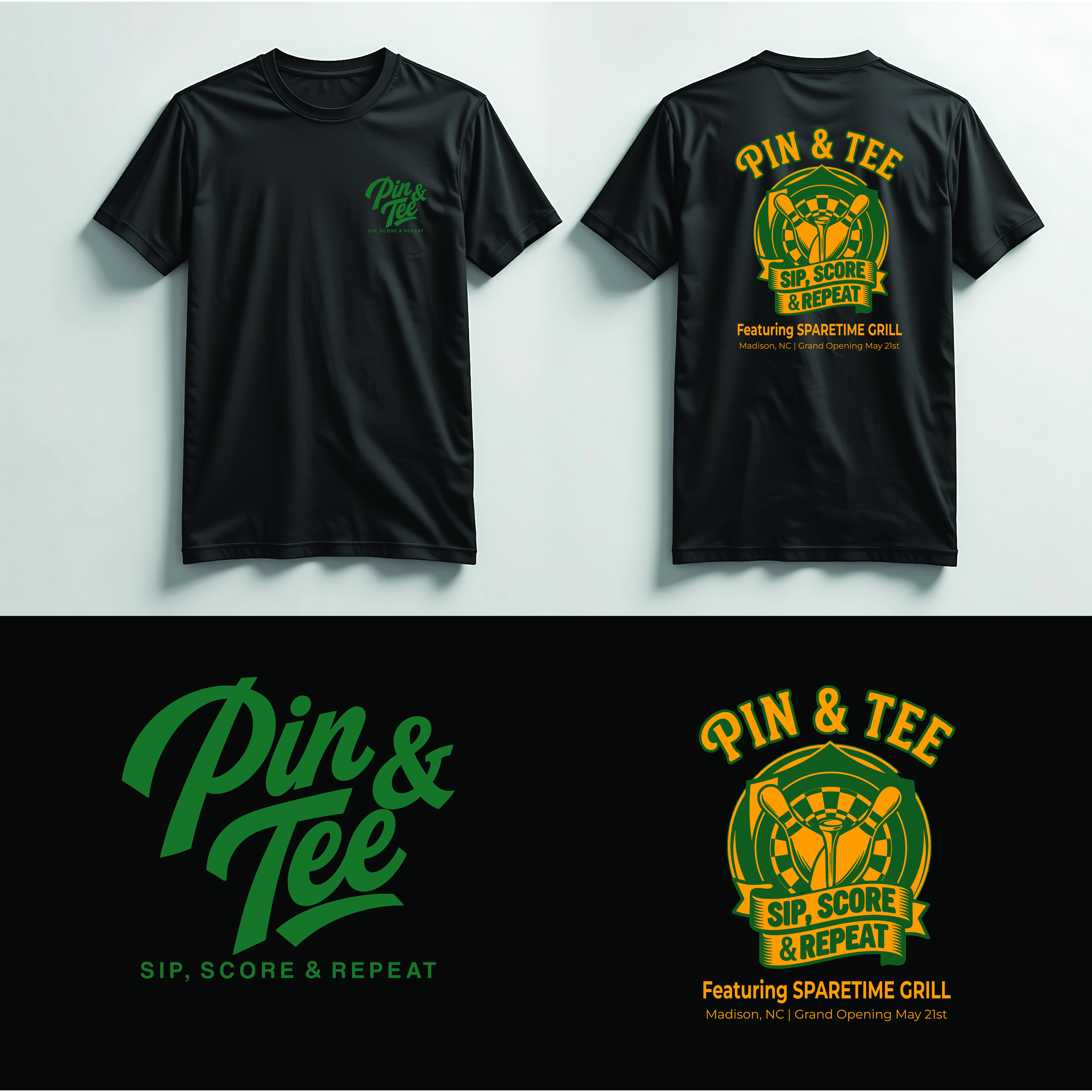T-shirt Design by MO61 for Pin & Tee | Design #37147305