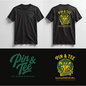 T-shirt Design by MO61 for Pin & Tee | Design: #37147305
