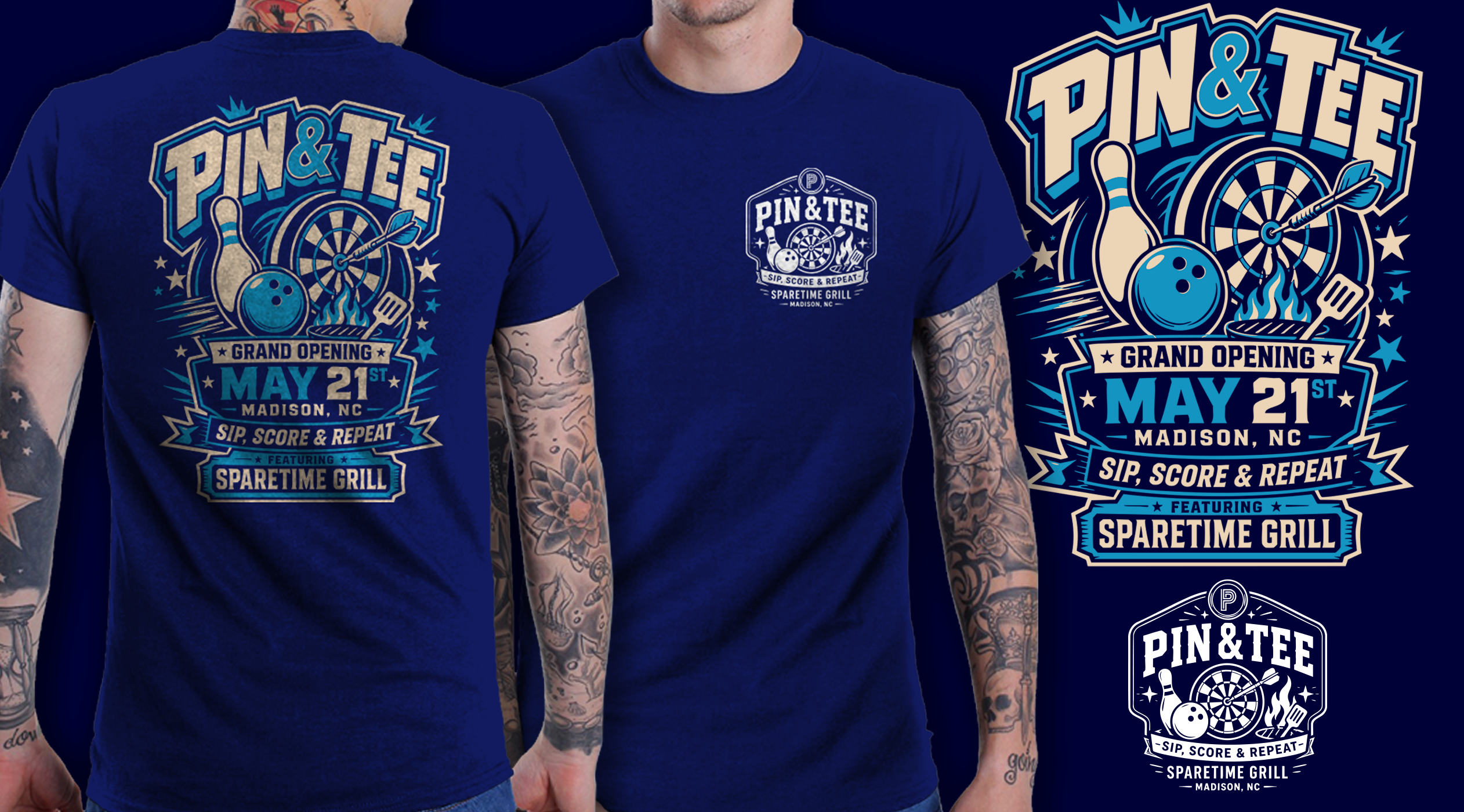T-shirt Design by Xerox for Pin & Tee | Design #37174545