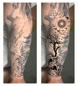 Tattoo Design by John Mark Arts for this project | Design: #37150787