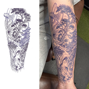 Tattoo Design by abdul700 for this project | Design: #37159318
