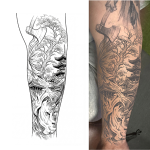 Tattoo Design by abdul700 for this project | Design: #37163023