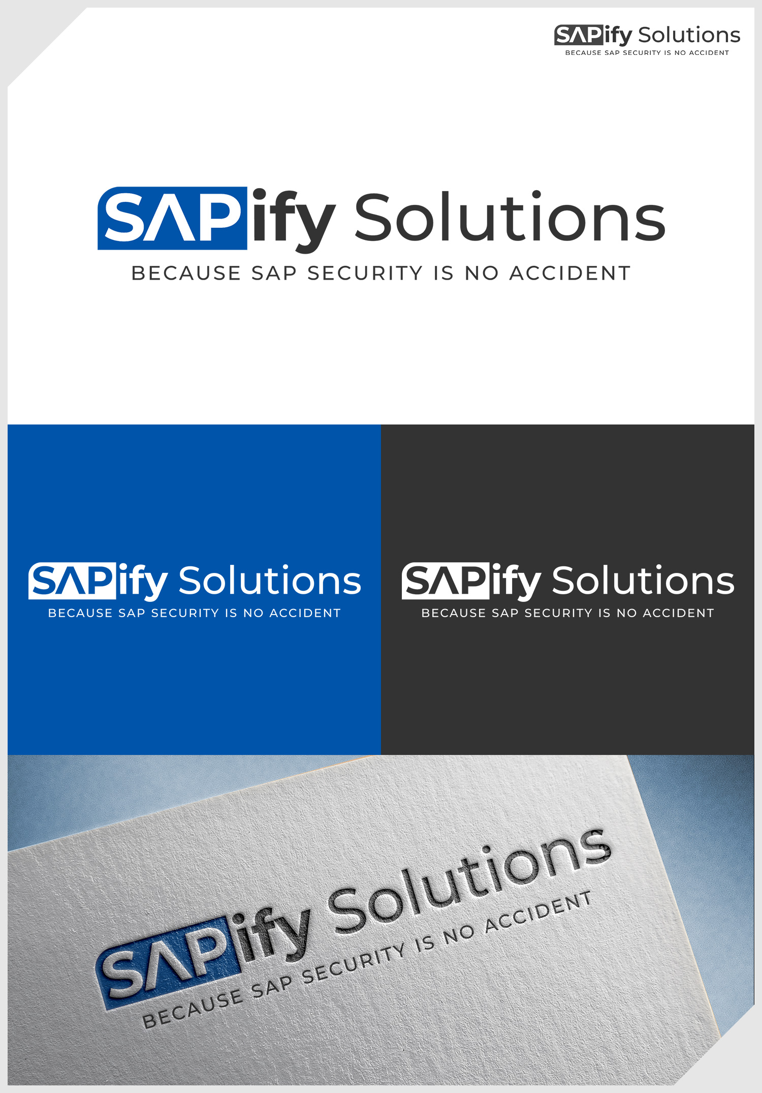 Logo Design by IDesign1606 for SAPify-Solutions GmbH | Design #37172921