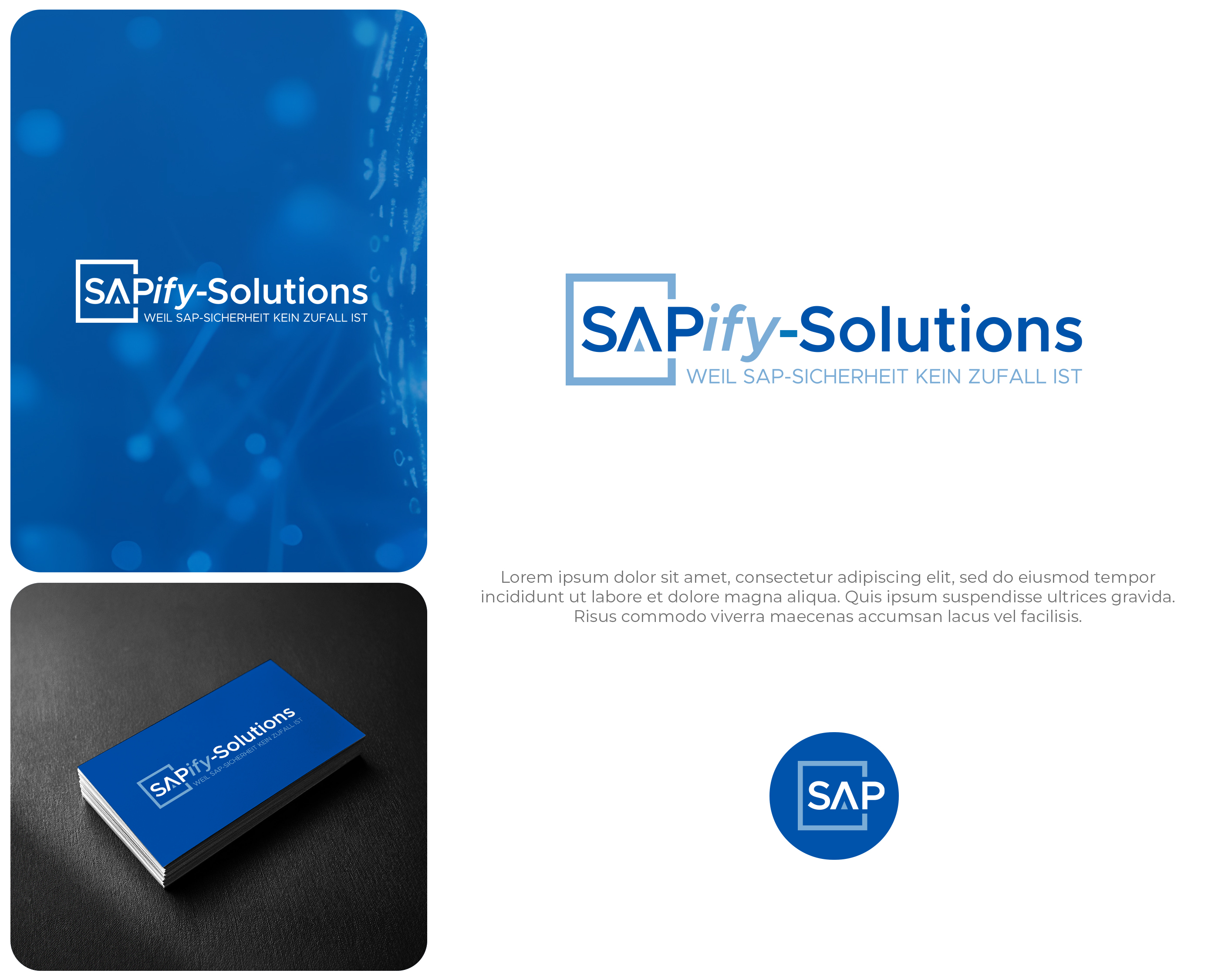 Logo Design by Interloop_Designs for SAPify-Solutions GmbH | Design #37150585