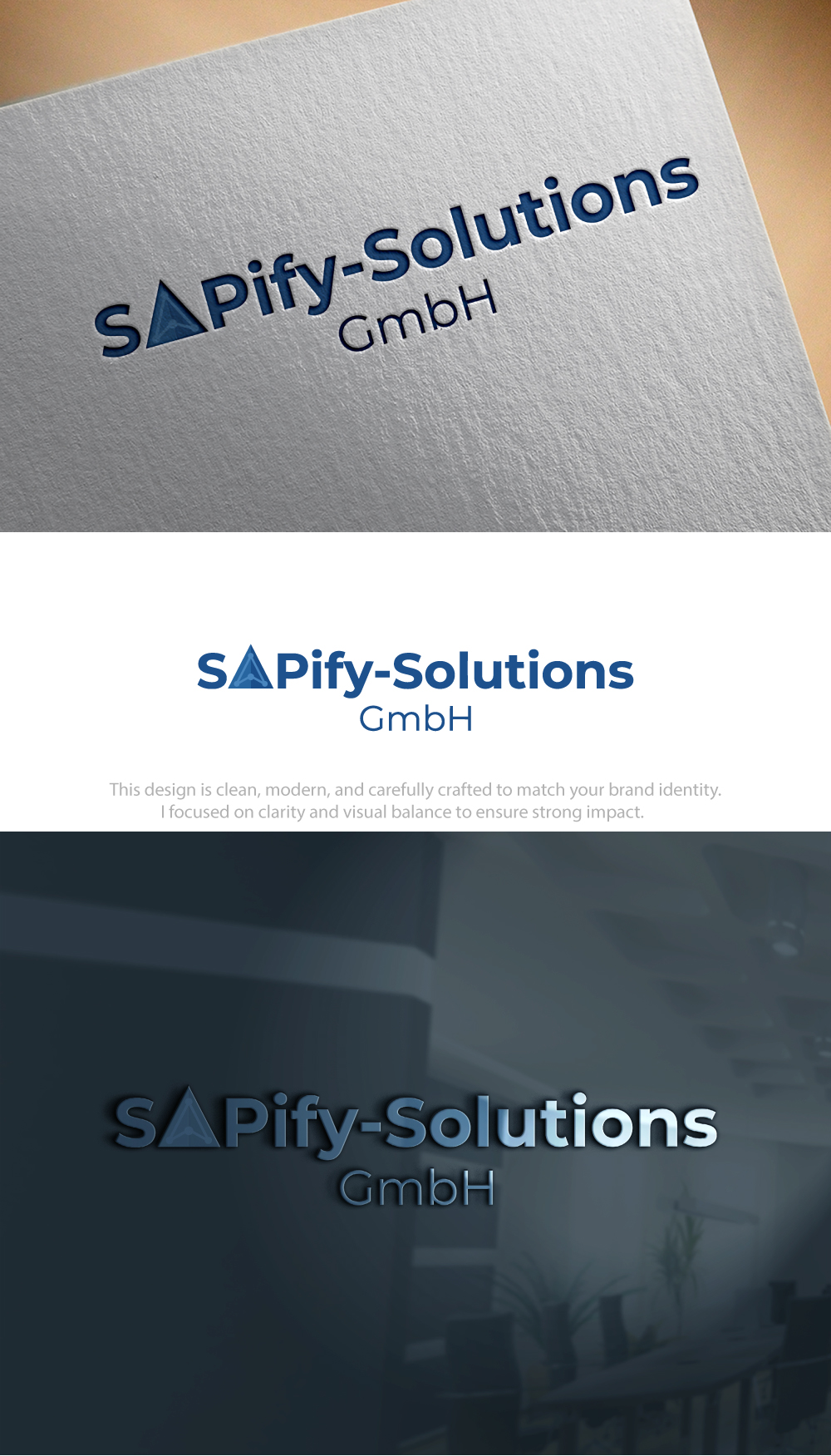 Diseño de Logo por Hamza  Al-Muttalib para SAPify-Solutions GmbH | Diseño #37152239