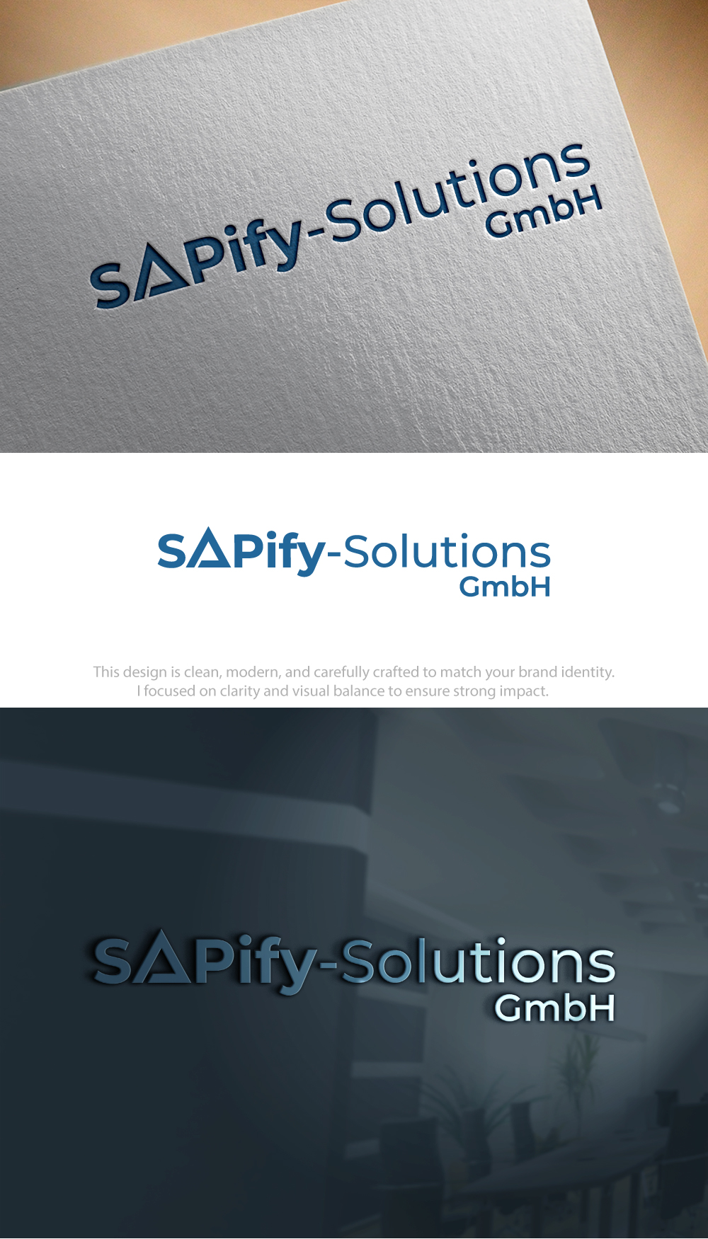 Diseño de Logo por Hamza  Al-Muttalib para SAPify-Solutions GmbH | Diseño #37152241