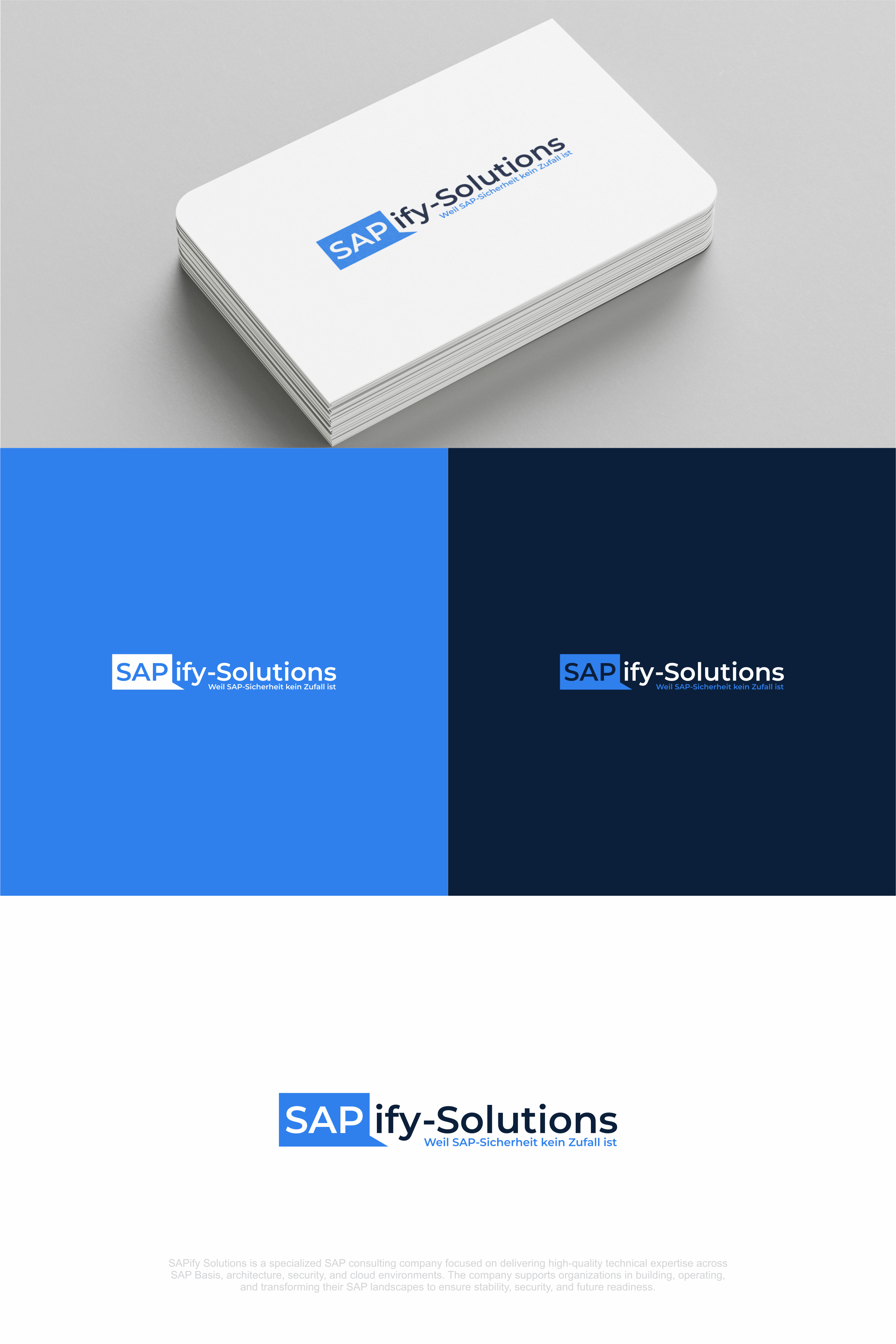 Logo Design by achil78 for SAPify-Solutions GmbH | Design #37154398