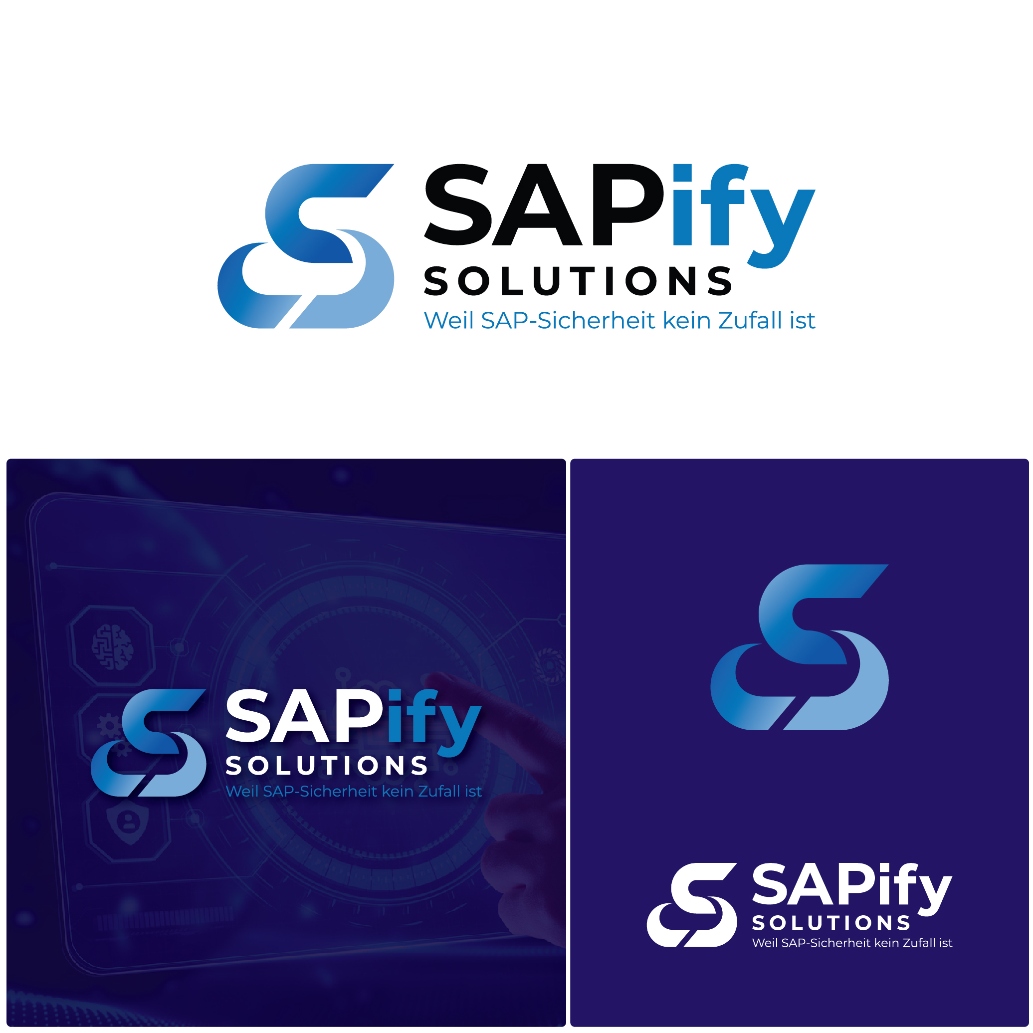 Diseño de Logo por GraphicTec para SAPify-Solutions GmbH | Diseño #37154859