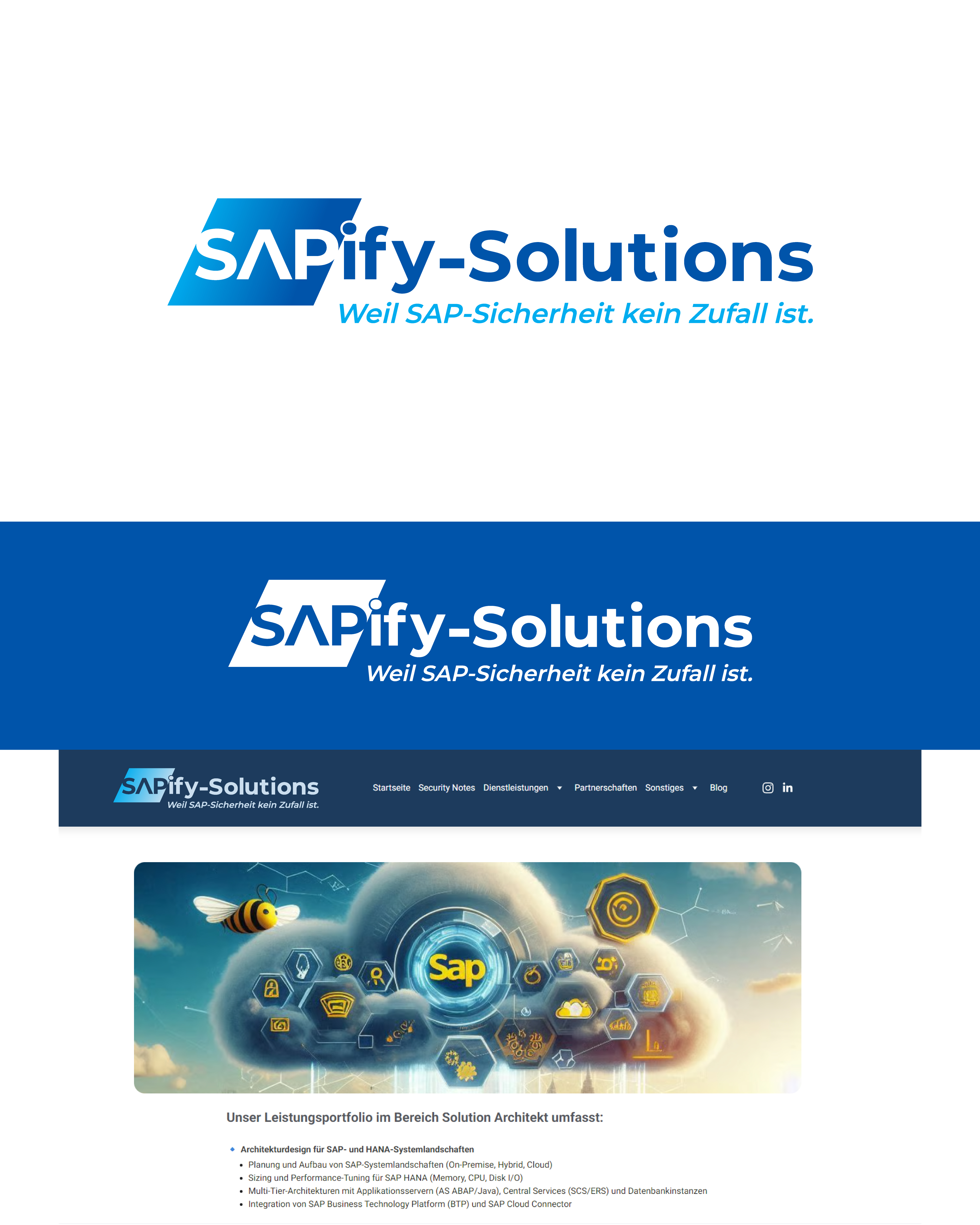 Logo Design by Artzy Studio for SAPify-Solutions GmbH | Design #37153269