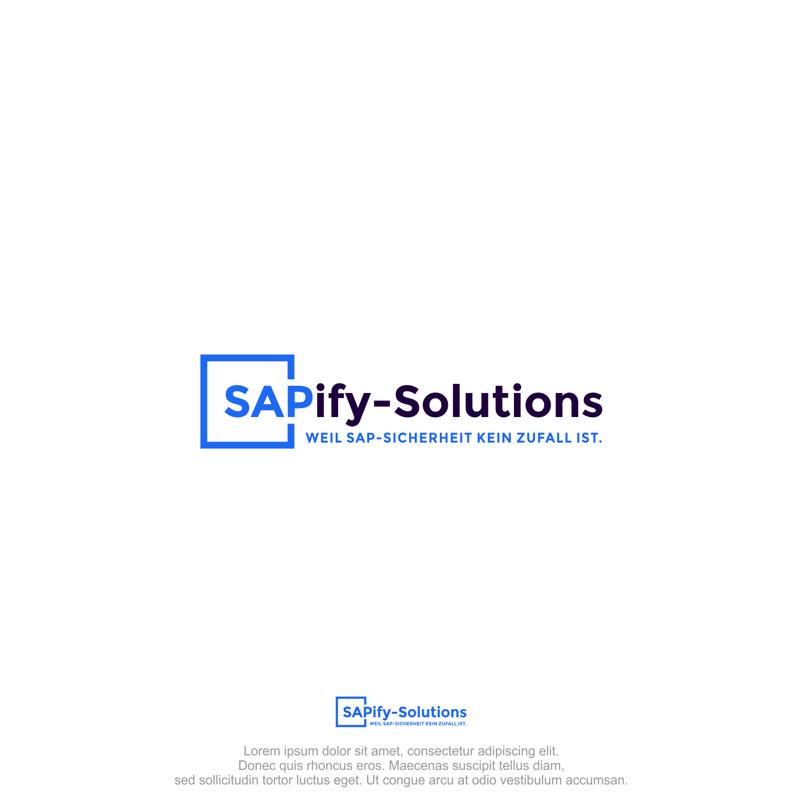 Logo Design by M.Syaiful Huda for SAPify-Solutions GmbH | Design #37151093