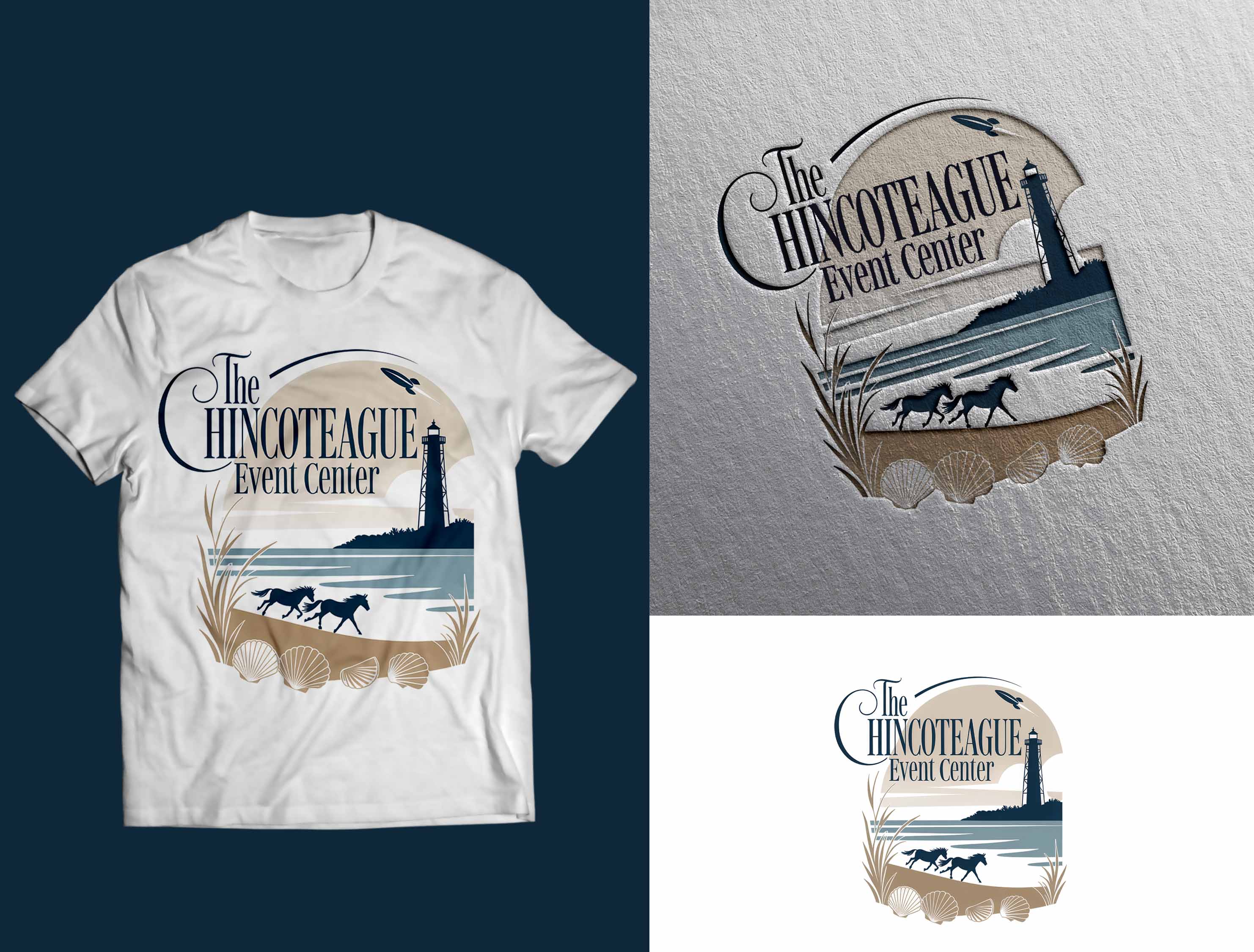 Logo Design by nikkiblue for The Chincoteague Center | Design #37177671