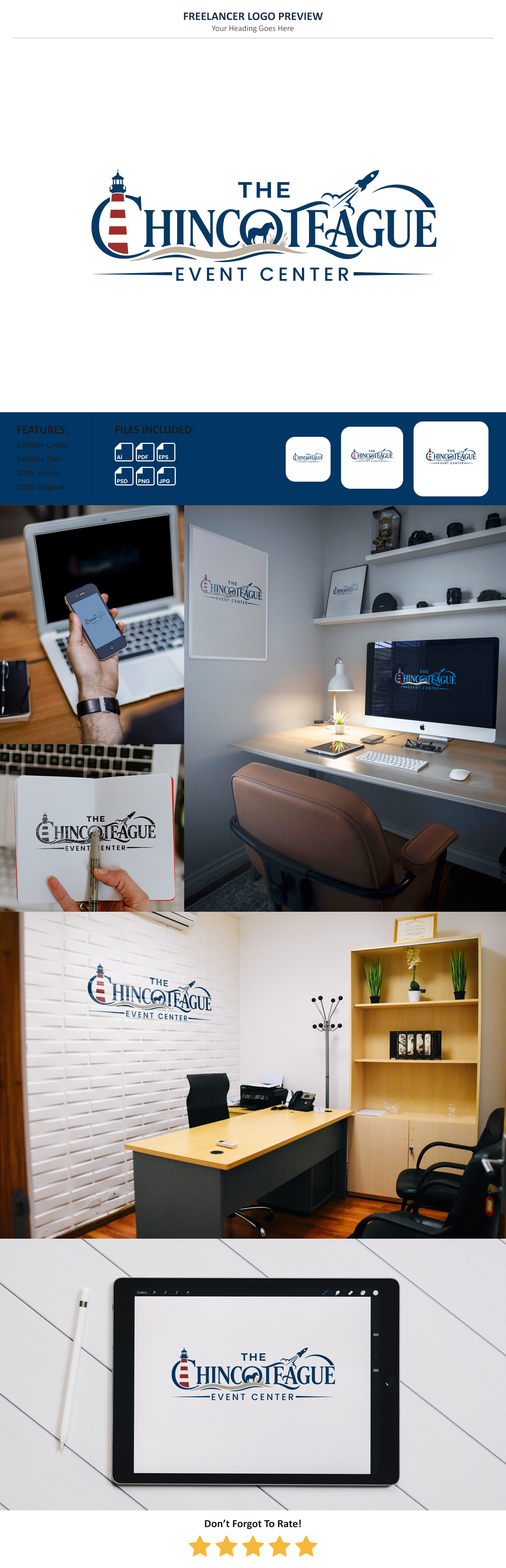 Design de Logo par Pixel Foundry pour The Chincoteague Center | Design #37167532