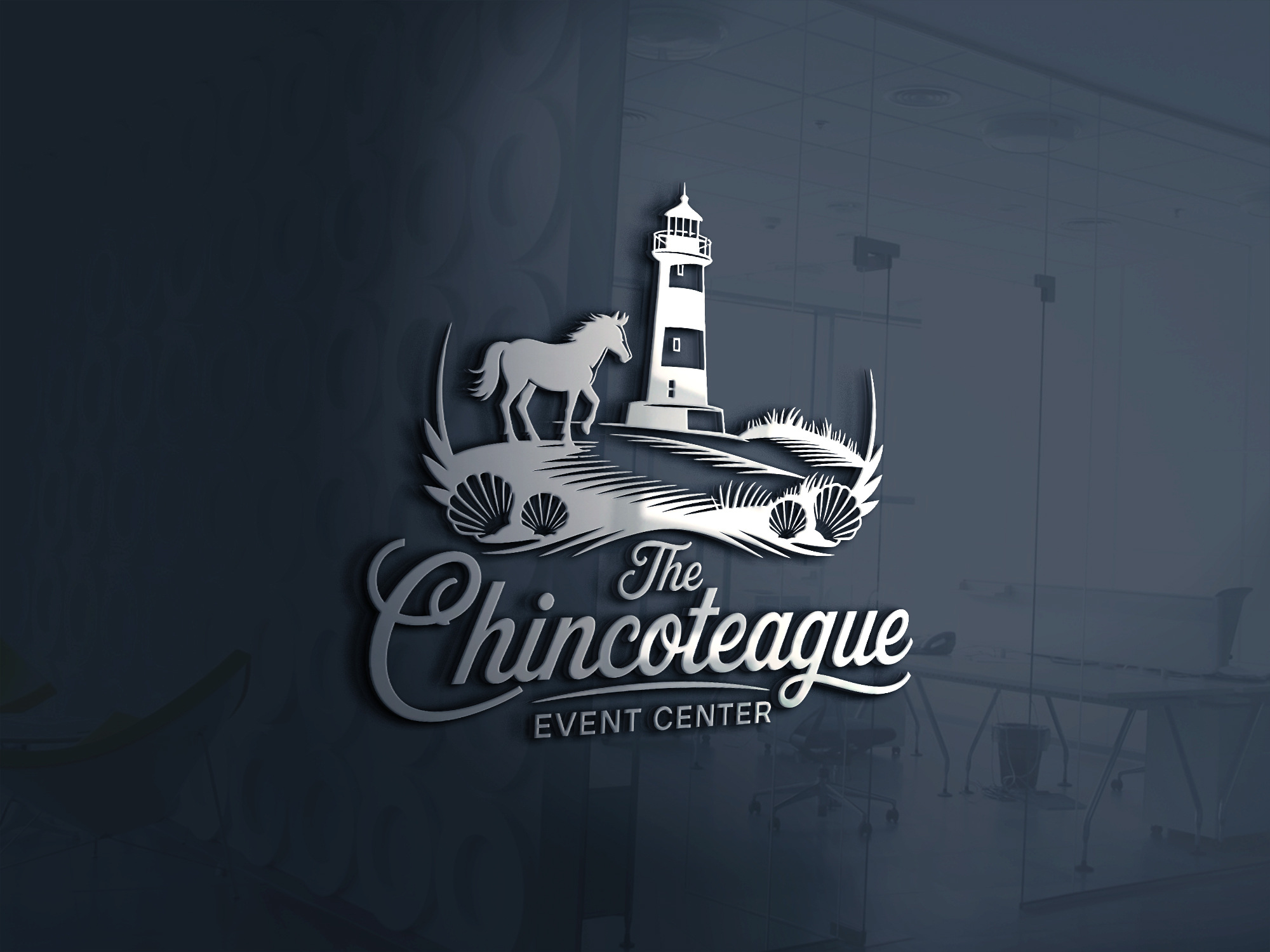 Logo Design by Robi-The Child for The Chincoteague Center | Design #37172698