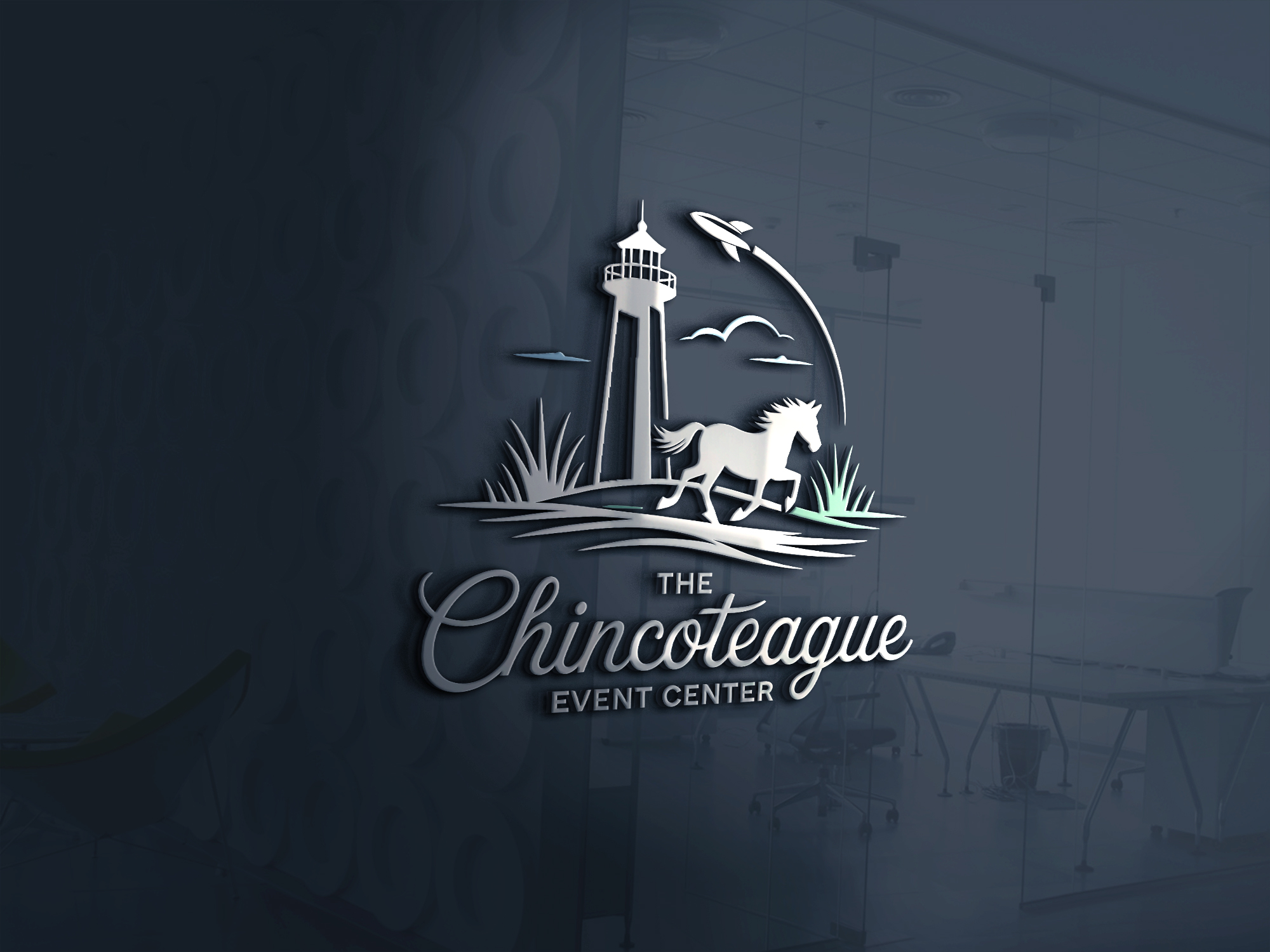 Logo Design by Robi-The Child for The Chincoteague Center | Design #37172704