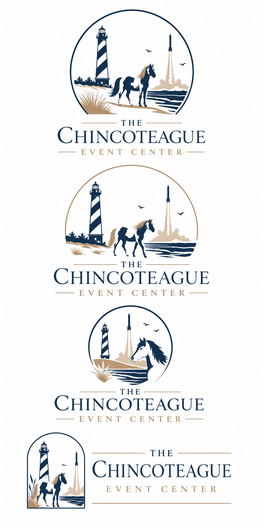 Logo Design by Casey Kelechi for The Chincoteague Center | Design #37151963