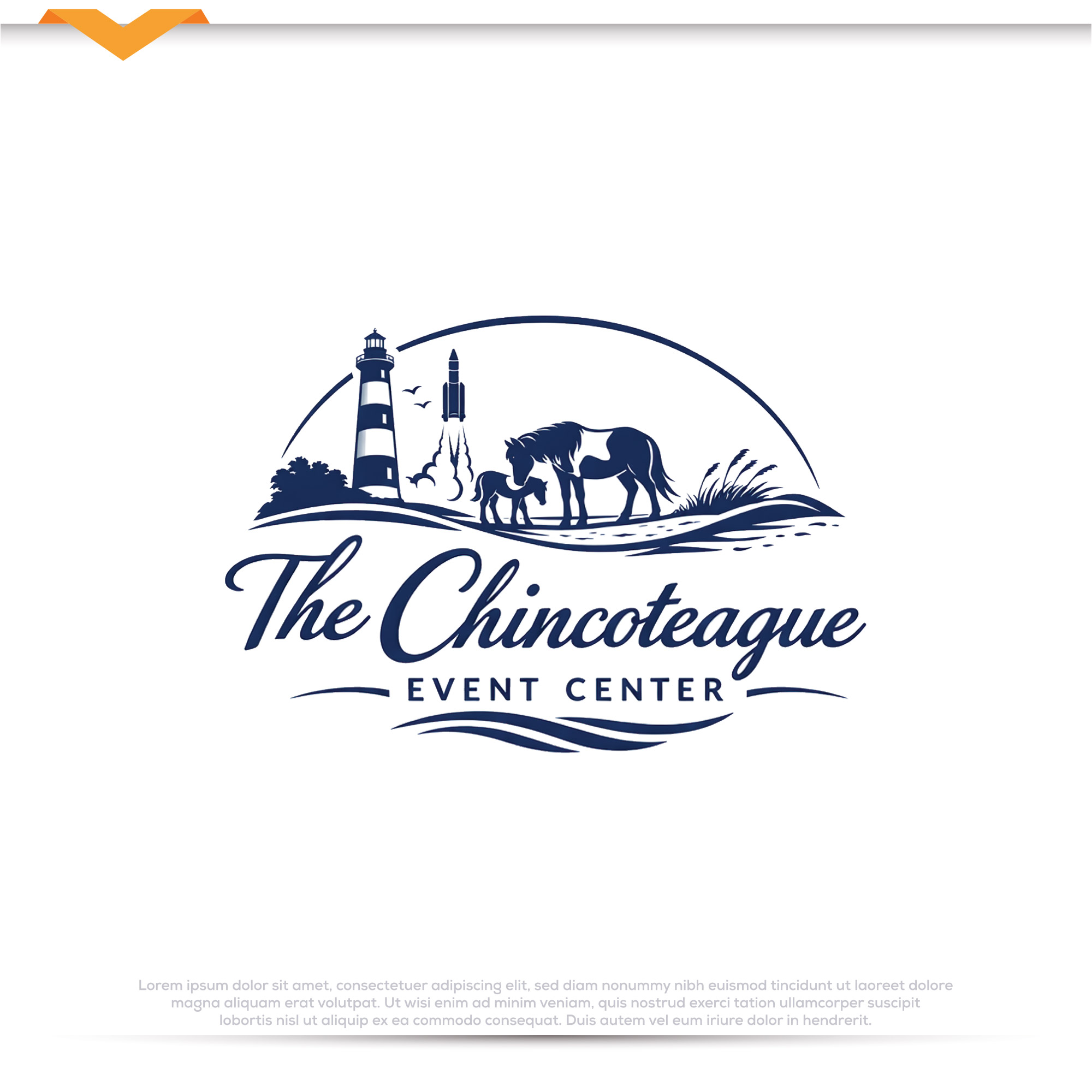 Diseño de Logo por InkPilot_Studio™ para The Chincoteague Center | Diseño #37152648