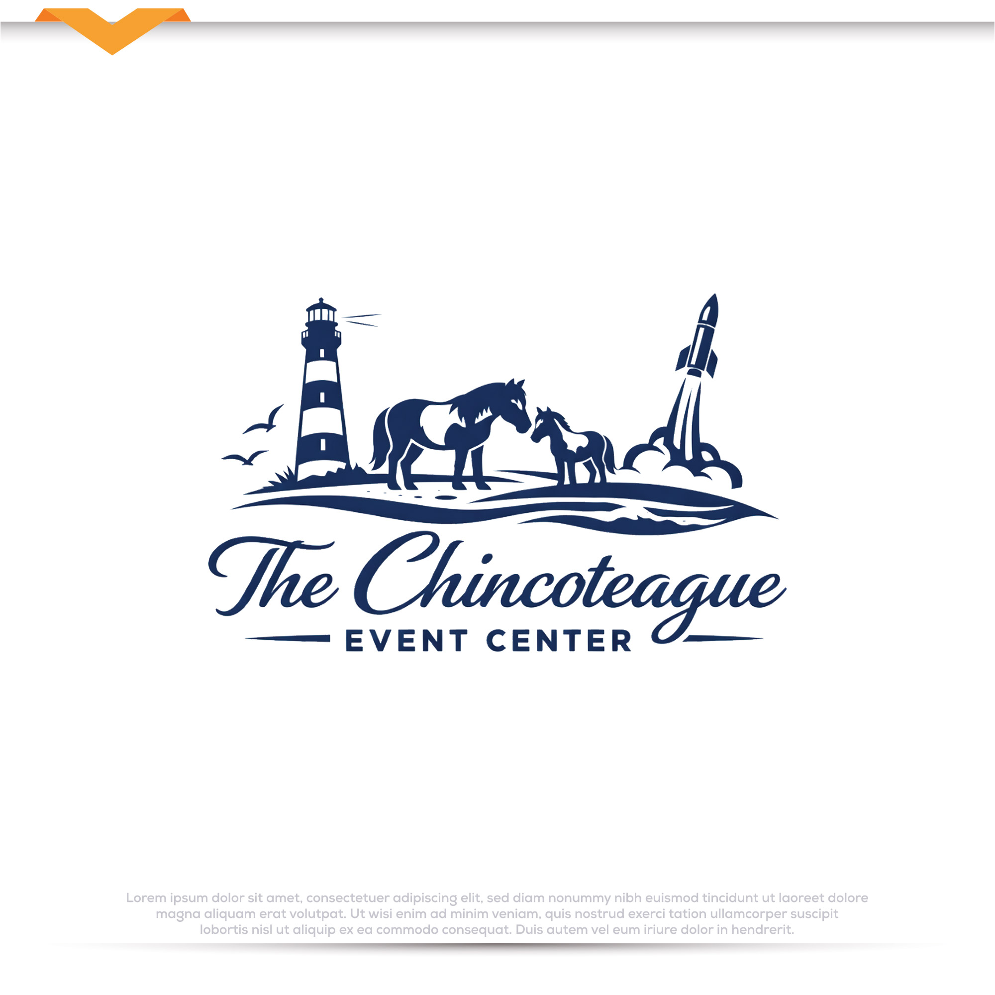 Diseño de Logo por InkPilot_Studio™ para The Chincoteague Center | Diseño #37152655