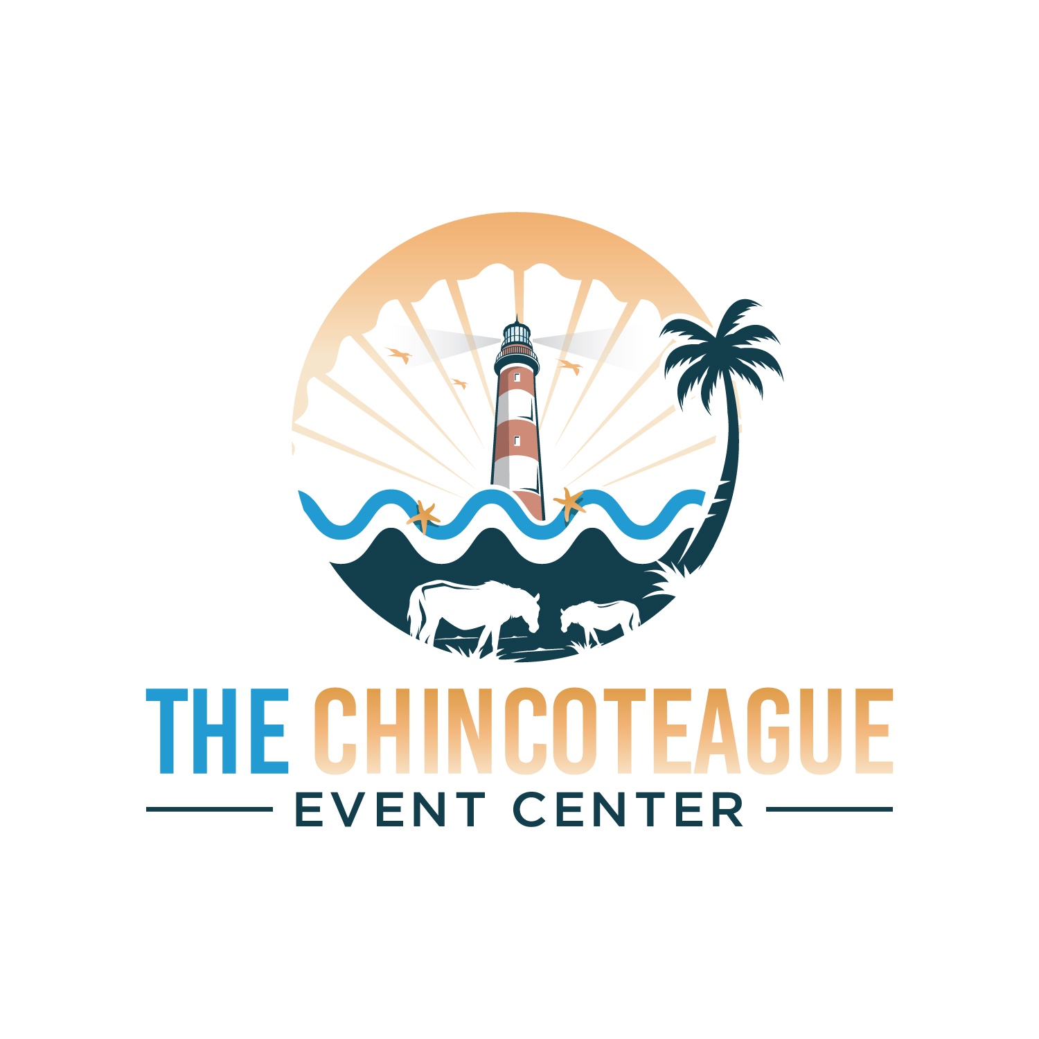 Logo Design by LAXMI DESIGNHUB for The Chincoteague Center | Design #37157108