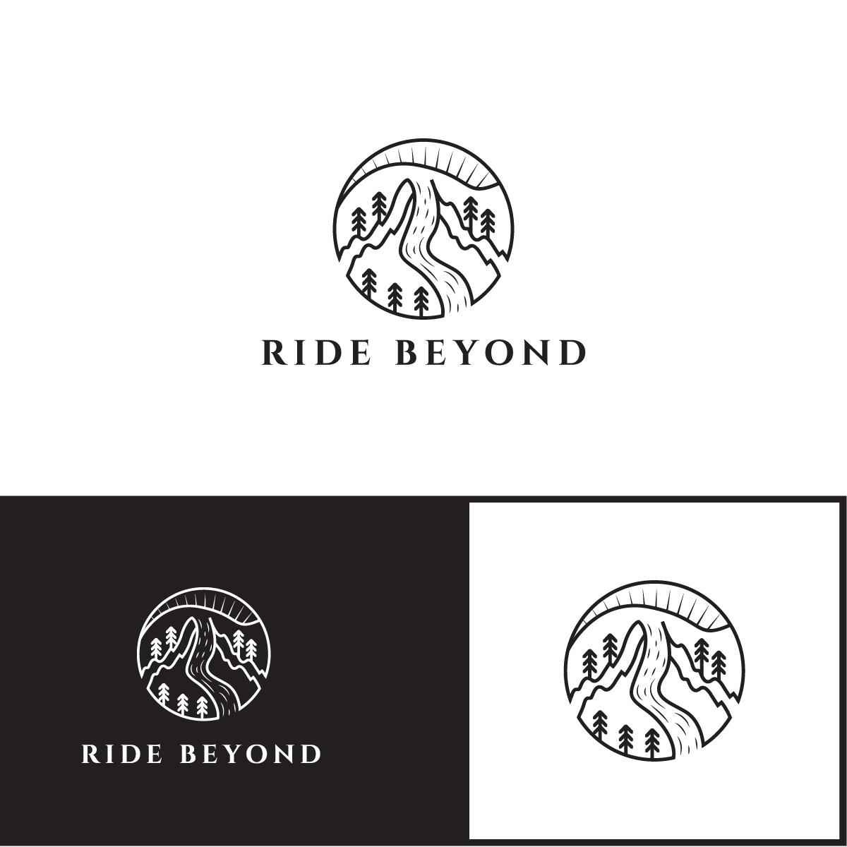 Logo Design by Talha Ahmad for Riders Edge | Design #37155913