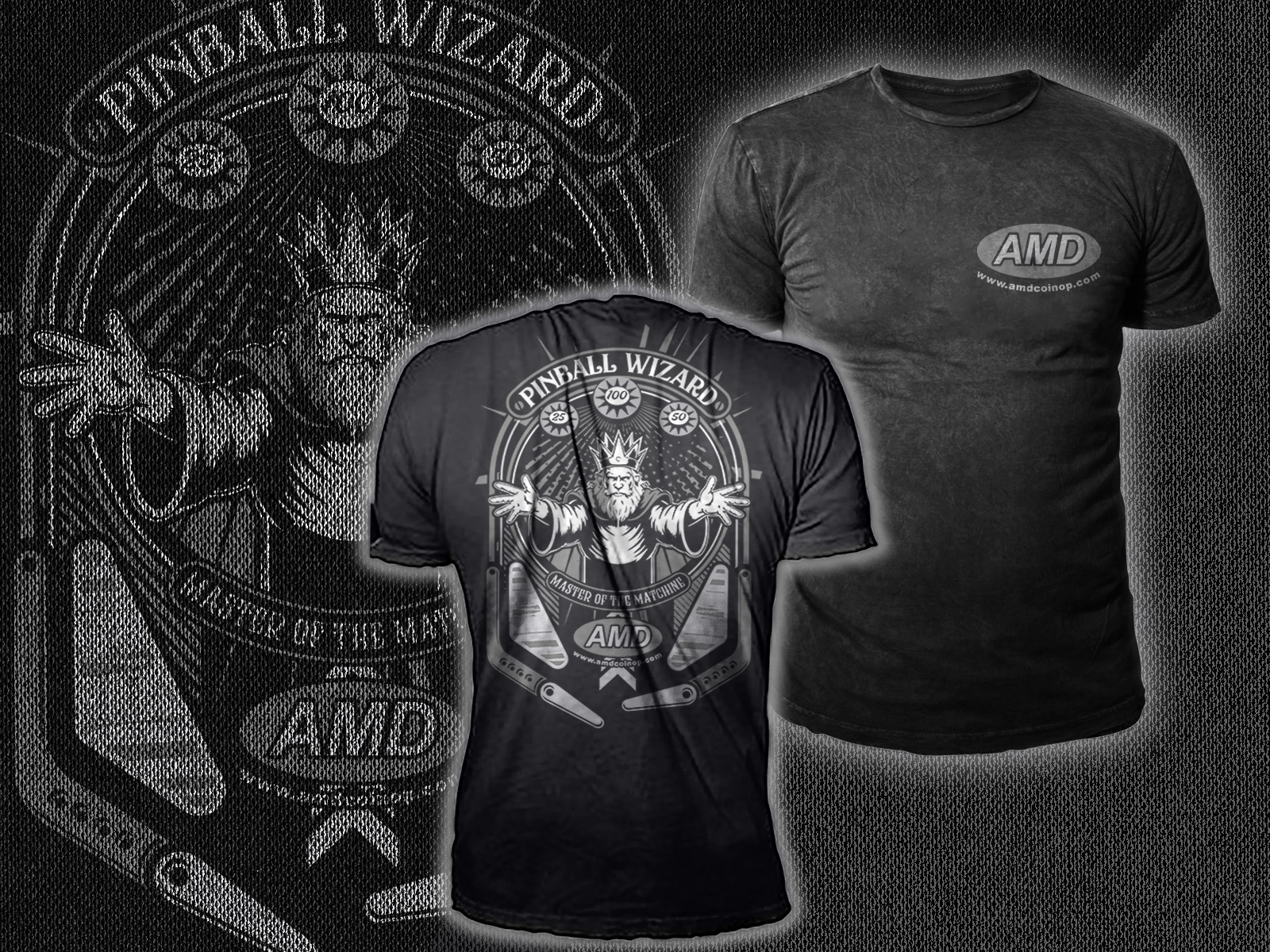 T-shirt Design by HNS Graphic for AMUSEMENT MACHINE DISTRIBUTORS | Design #37167337