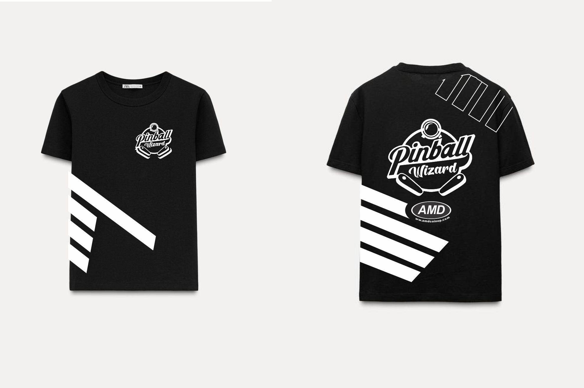 T-shirt Design by S A N T O C I E L O for AMUSEMENT MACHINE DISTRIBUTORS | Design #37183621