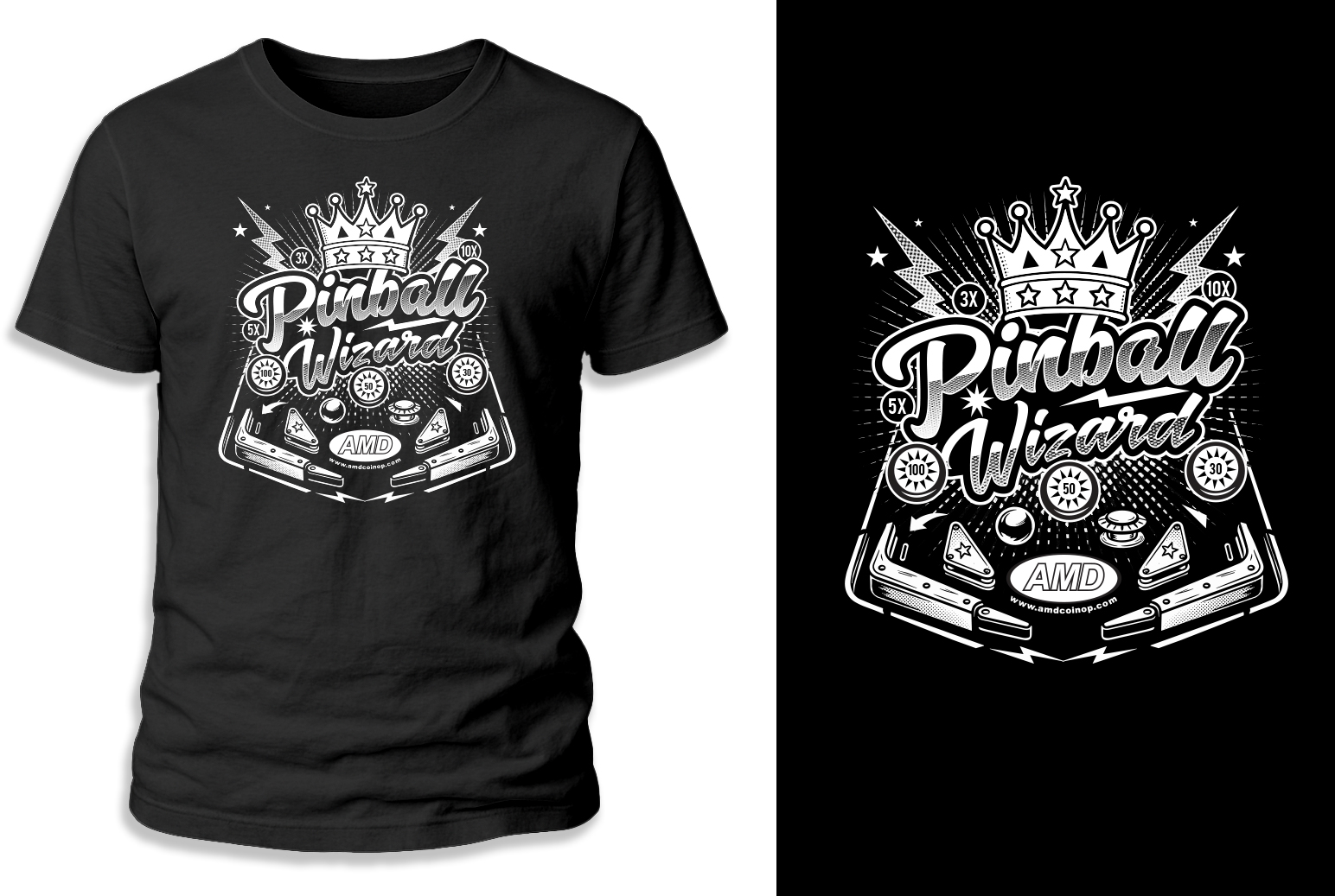 T-shirt Design by Alif think for AMUSEMENT MACHINE DISTRIBUTORS | Design #37157303