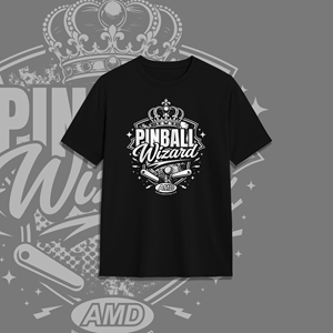 T-shirt Design by V FOUR DESIGN for AMUSEMENT MACHINE DISTRIBUTORS | Design #37171786