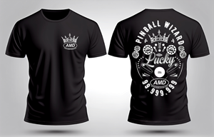 T-shirt Design by GraphiCoore Studio for AMUSEMENT MACHINE DISTRIBUTORS | Design: #37173359