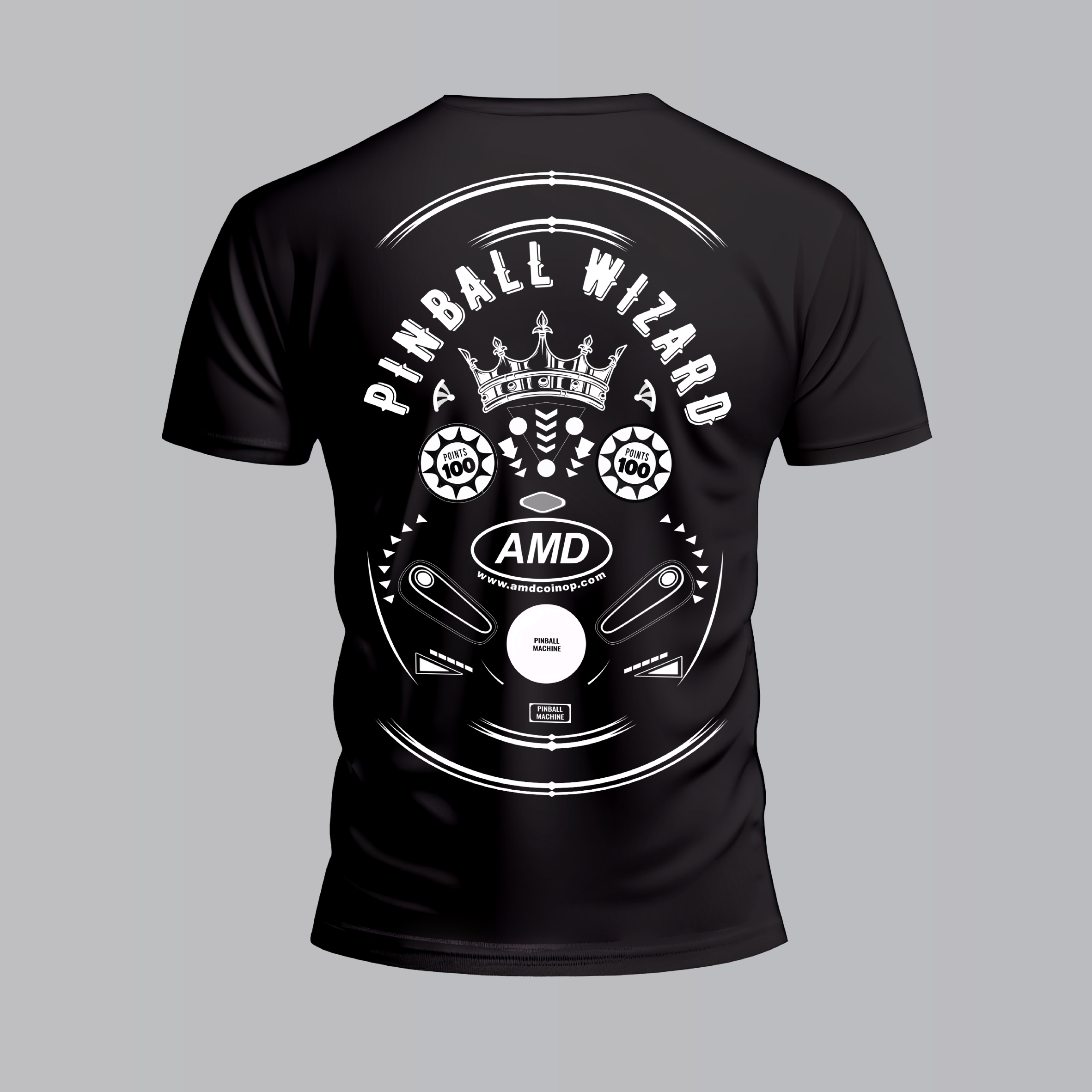 T-shirt Design by GraphiCoore Studio for AMUSEMENT MACHINE DISTRIBUTORS | Design #37186880