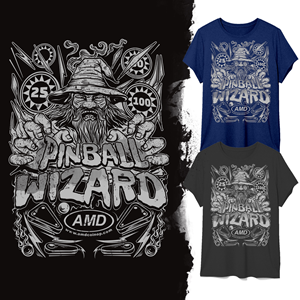 T-shirt Design by Falih A for AMUSEMENT MACHINE DISTRIBUTORS | Design: #37182646