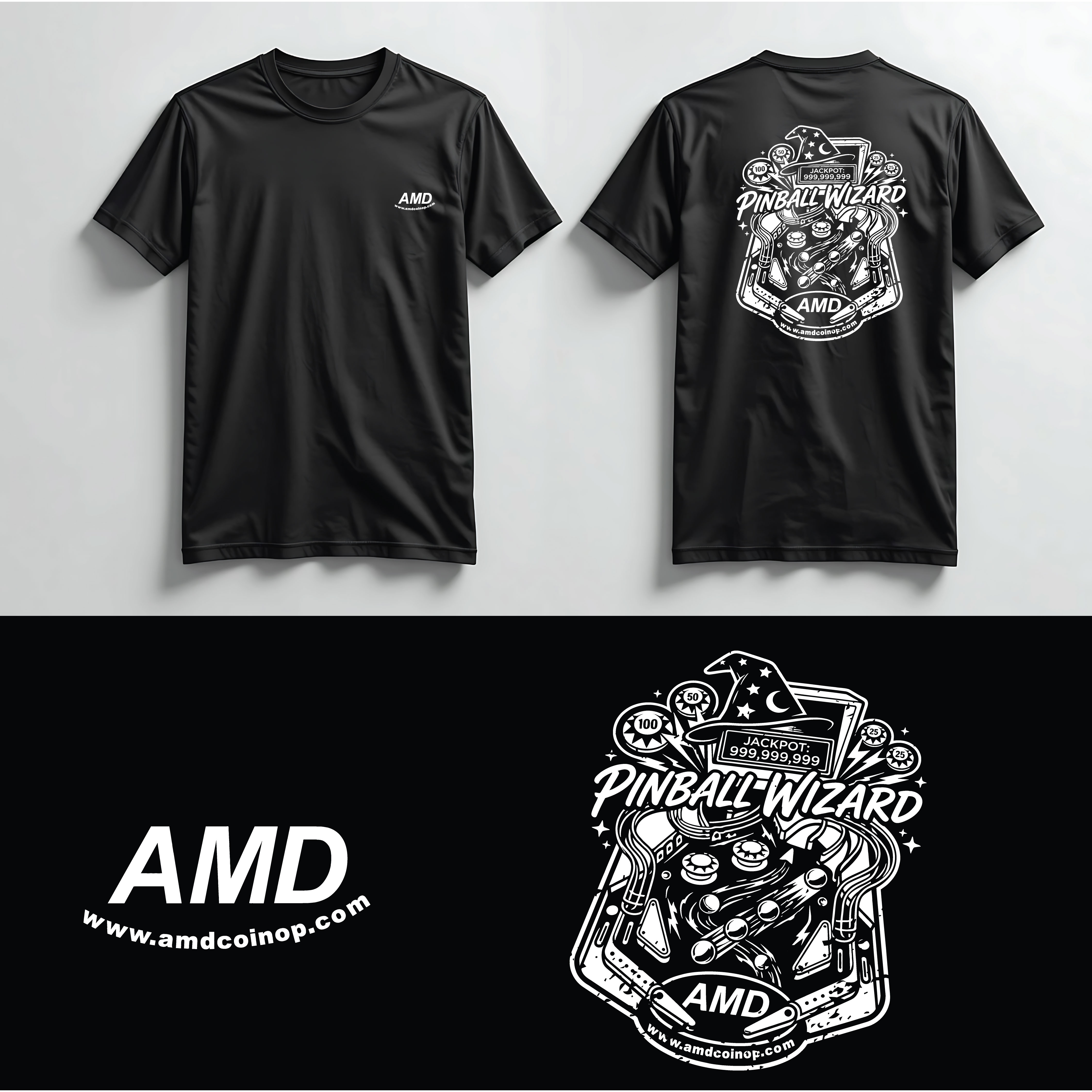 T-shirt Design by MO61 for AMUSEMENT MACHINE DISTRIBUTORS | Design #37154679