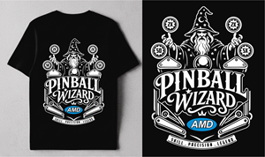 T-shirt Design by Den Bagus for AMUSEMENT MACHINE DISTRIBUTORS | Design #37179389