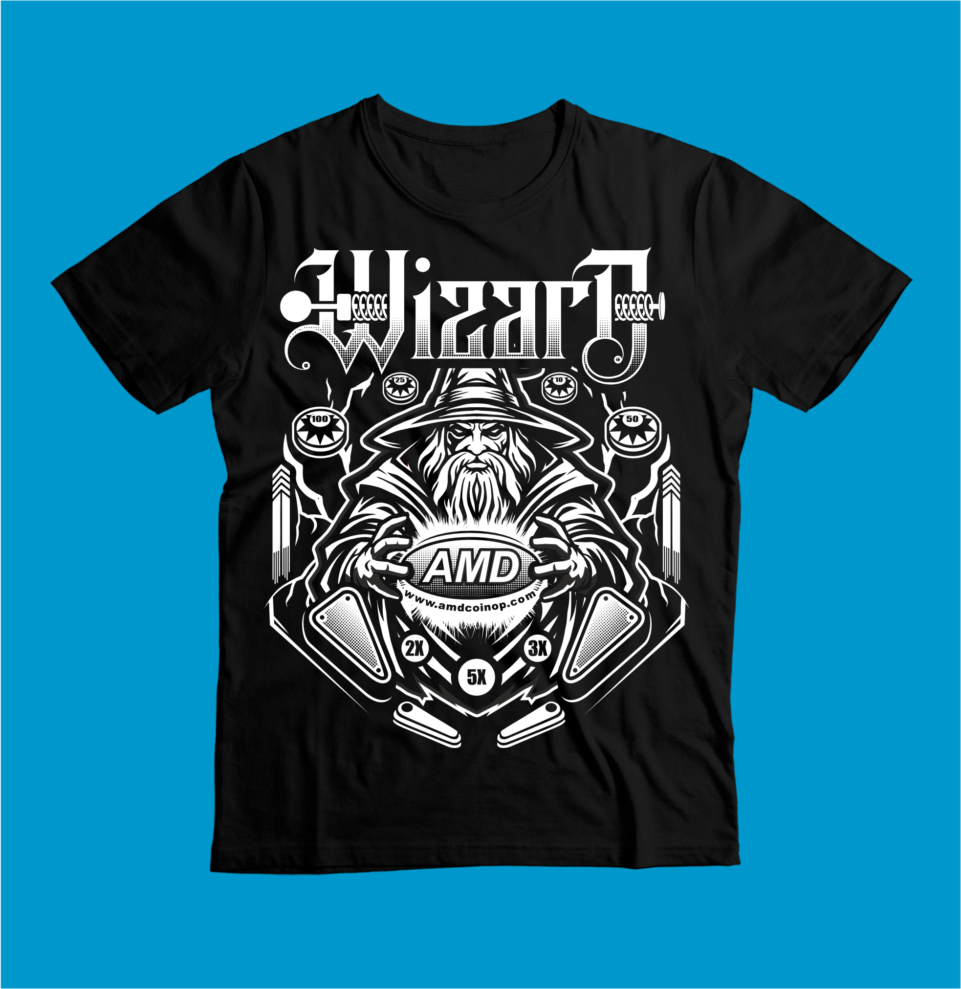 T-shirt Design by Yakuza20 for AMUSEMENT MACHINE DISTRIBUTORS | Design #37156630