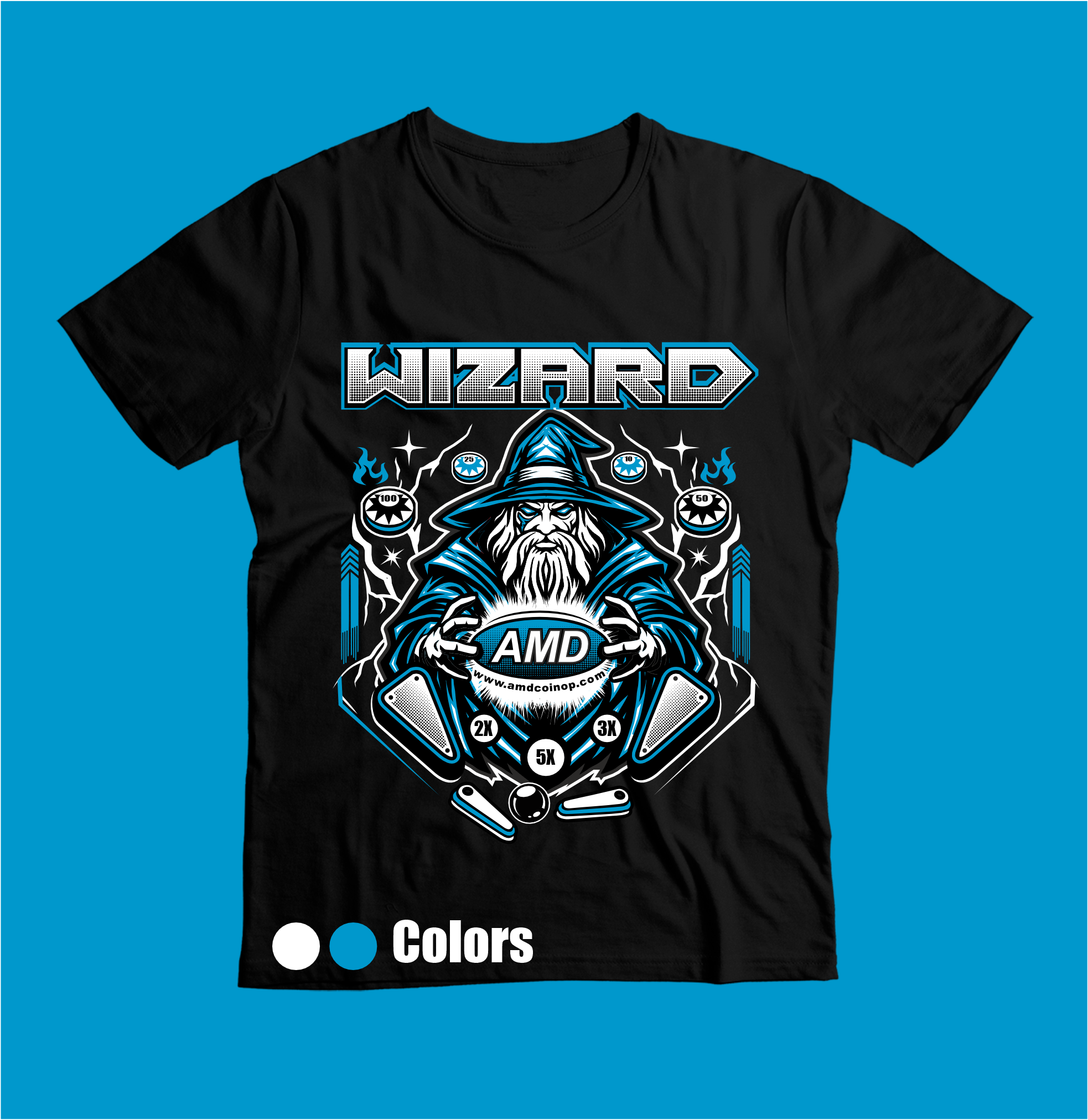 T-shirt Design by Yakuza20 for AMUSEMENT MACHINE DISTRIBUTORS | Design #37157018