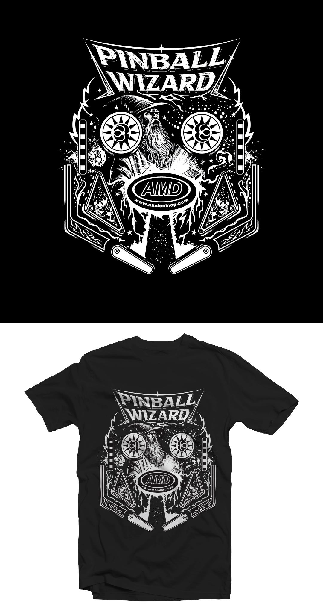 T-shirt Design by Ngoeg for AMUSEMENT MACHINE DISTRIBUTORS | Design #37183837