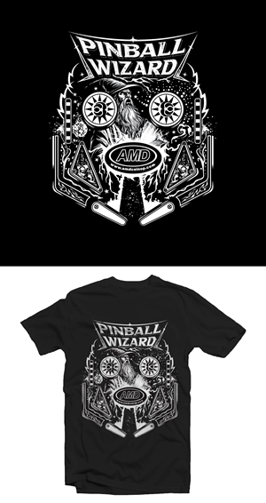 T-shirt Design by Ngoeg for AMUSEMENT MACHINE DISTRIBUTORS | Design: #37183837