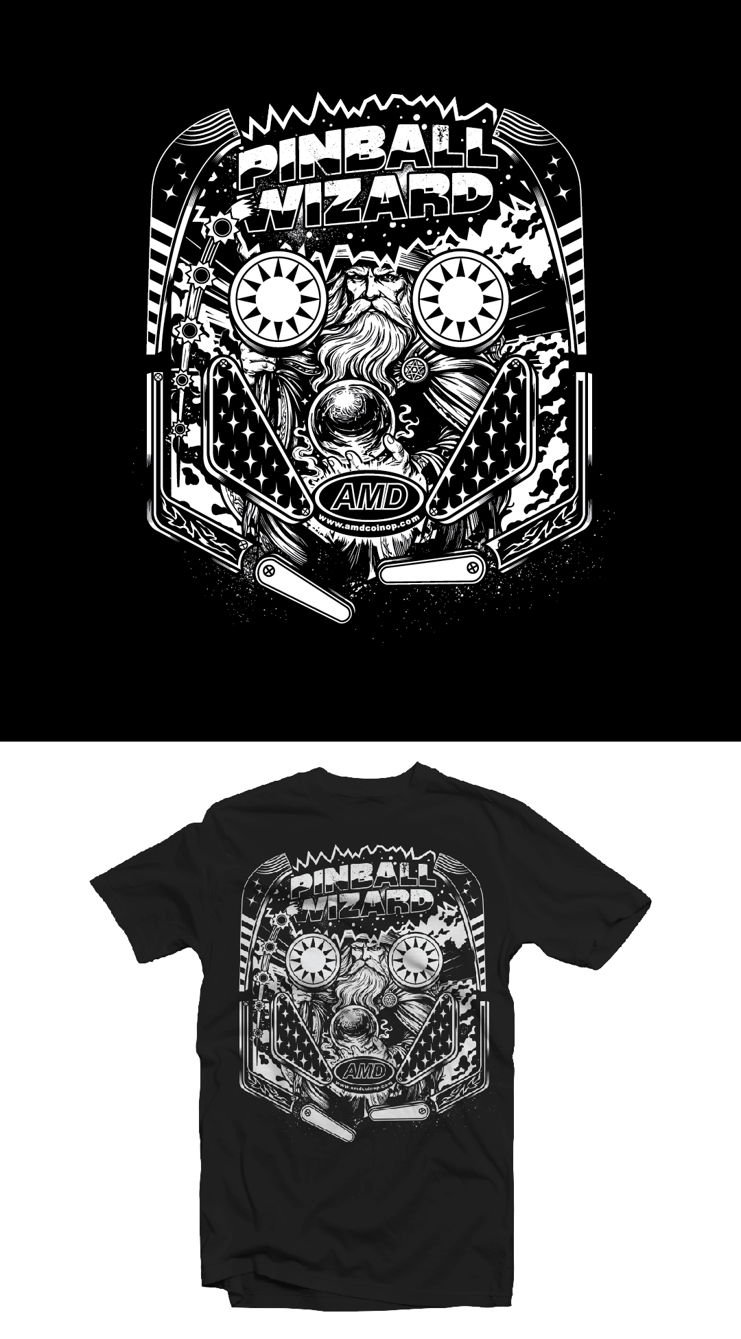 T-shirt Design by Ngoeg for AMUSEMENT MACHINE DISTRIBUTORS | Design #37184305