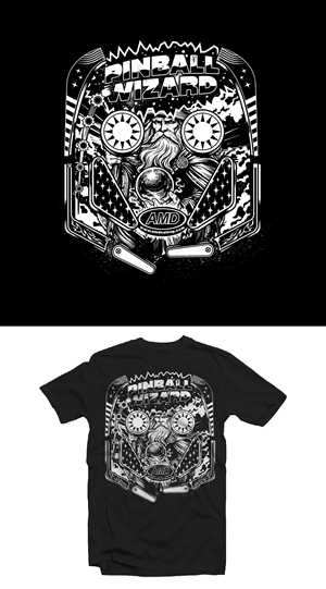 T-shirt Design by Ngoeg for AMUSEMENT MACHINE DISTRIBUTORS | Design: #37184305