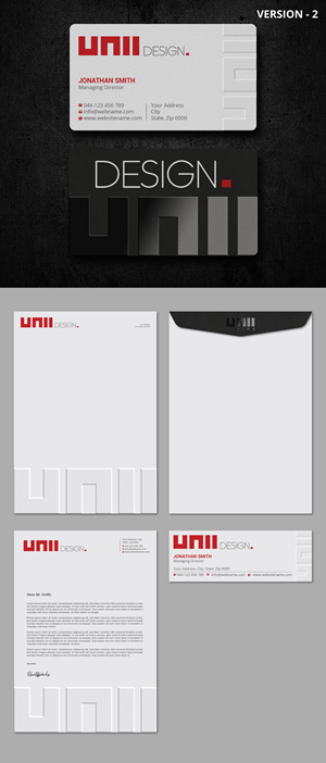 Diseño de Papelería por Unik Media para UNii  | Diseño: #37159452