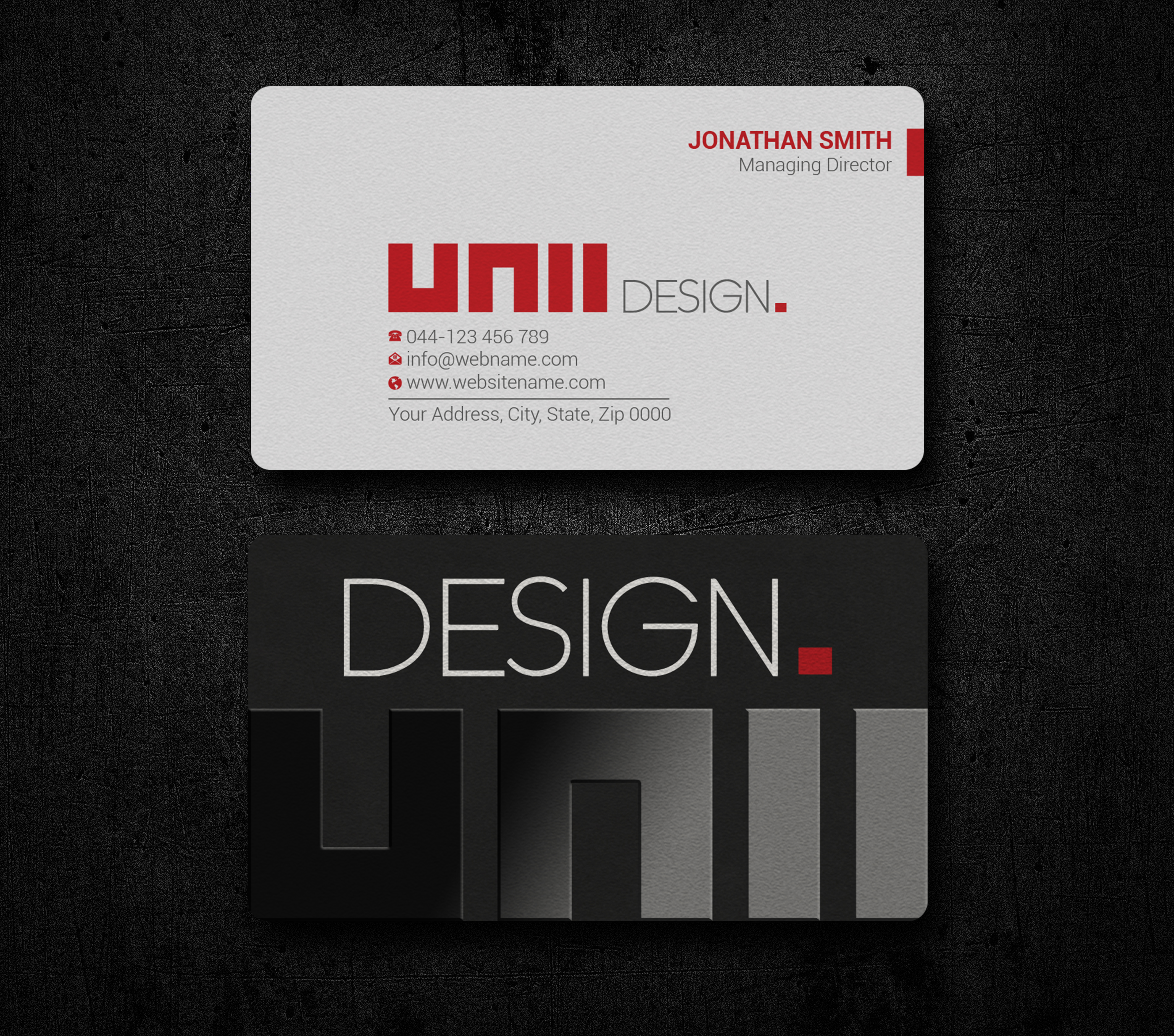 Stationery Design by Unik Media for UNii  | Design #37159459