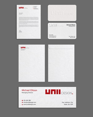 Diseño de Papelería por Expert Bappy para UNii  | Diseño: #37167667