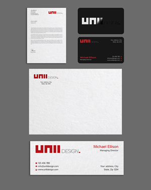 Diseño de Papelería por Expert Bappy para UNii  | Diseño: #37167722