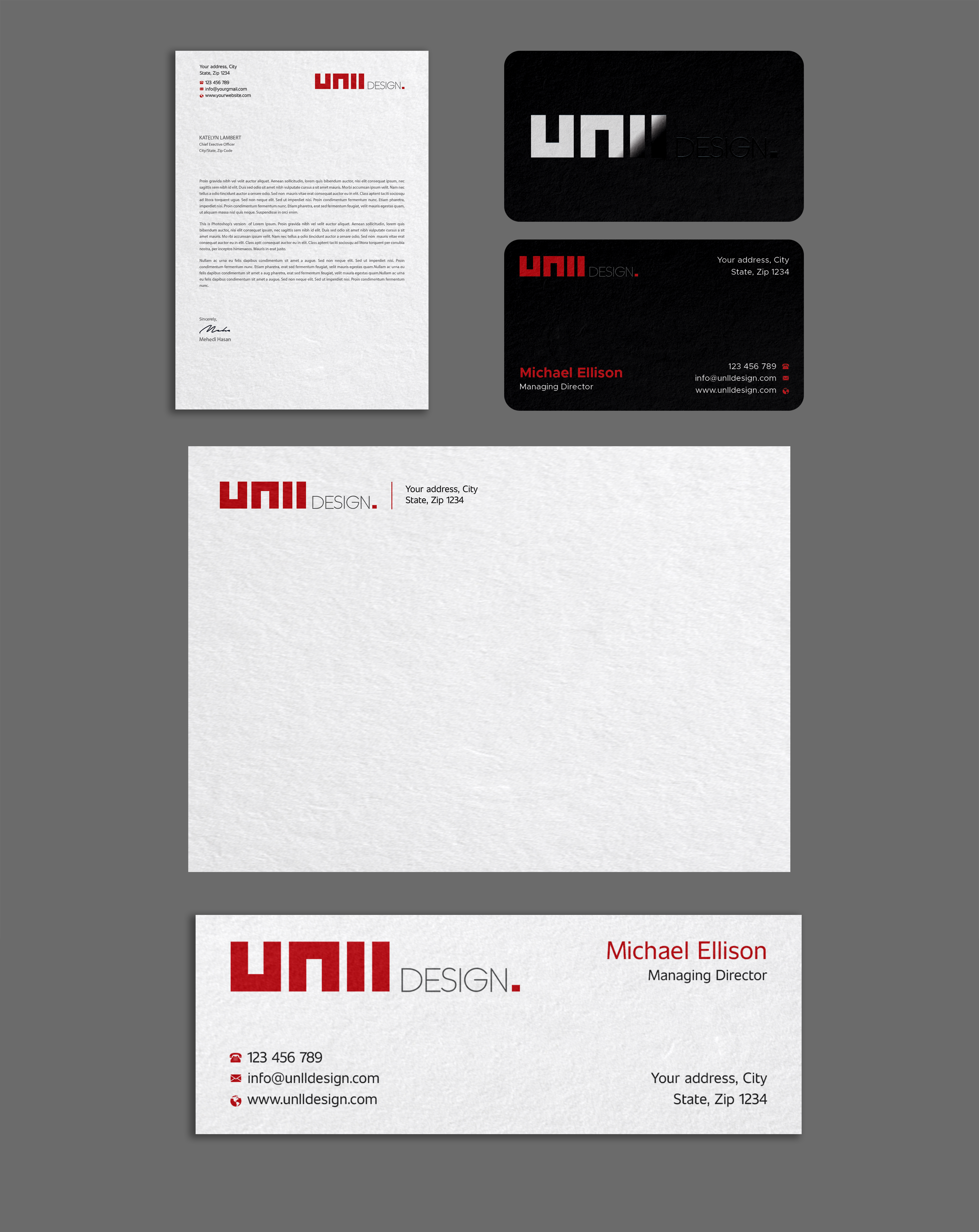 Design de Papeterie par Expert Bappy pour UNii  | Design #37167743