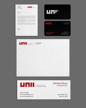 Diseño de Papelería por Expert Bappy para UNii  | Diseño: #37167743
