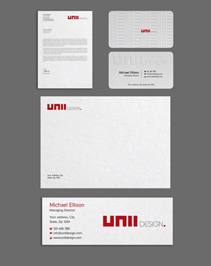 Diseño de Papelería por Expert Bappy para UNii  | Diseño: #37167802
