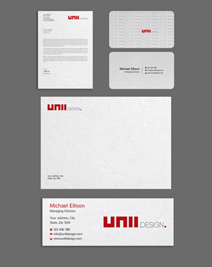 Diseño de Papelería por Expert Bappy para UNii  | Diseño: #37167803