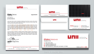 Diseño de Papelería por DesignerShahadat para UNii  | Diseño: #37161947