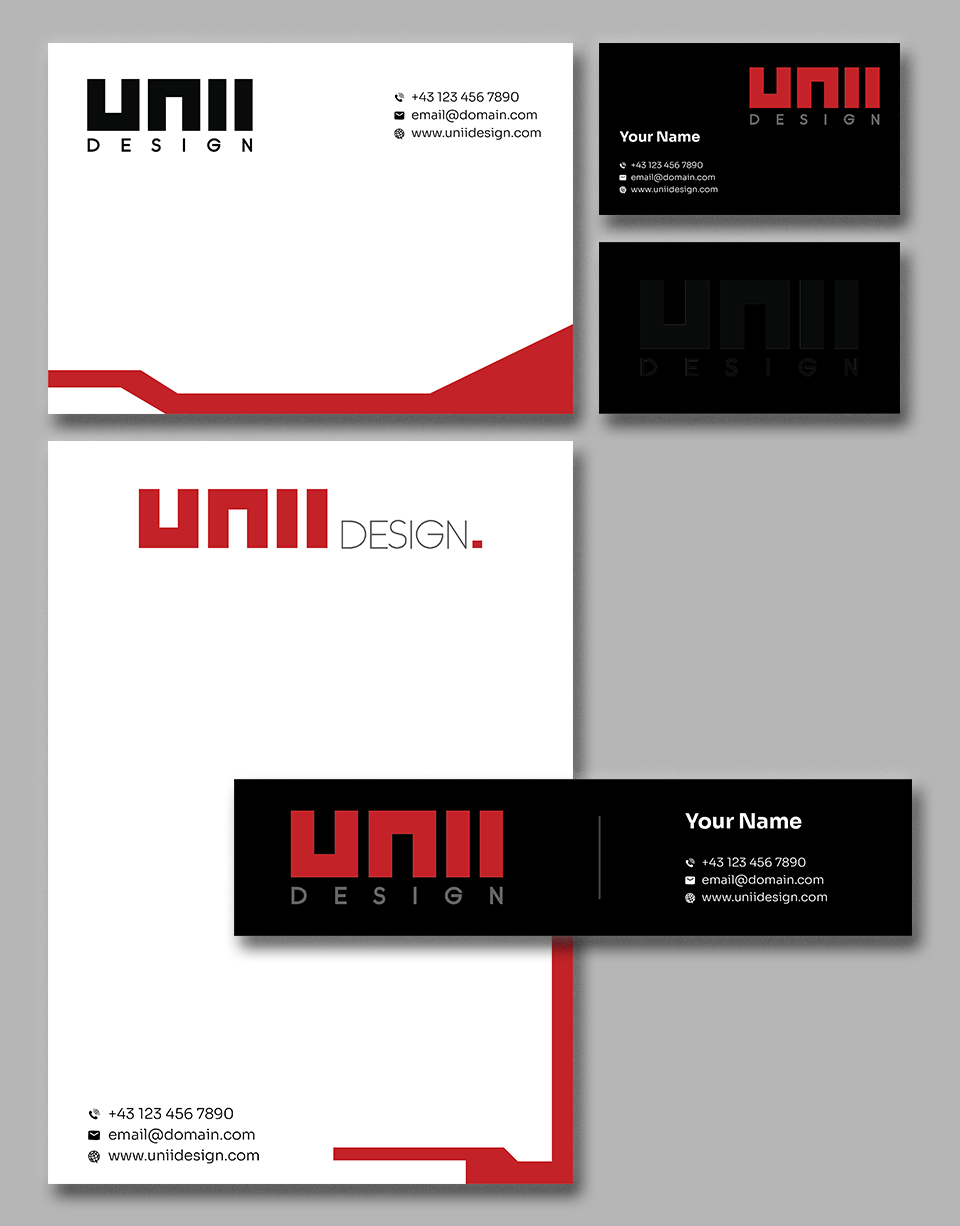 Design de Papeterie par YourLogoMaster pour UNii  | Design #37161933