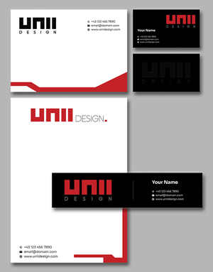 Diseño de Papelería por YourLogoMaster para UNii  | Diseño: #37161933
